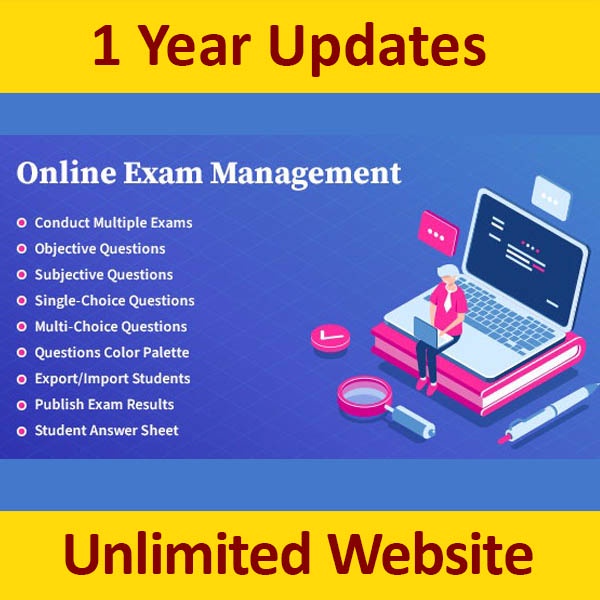 [WordPress Plugin] Online Exam Management – Education & Results Management