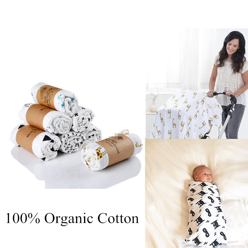 muslin blanket as nursing cover