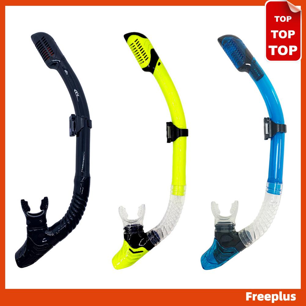 [freeplus]Diving Snorkel Full Dry Underwater Breathing Tube Silicone Snorkeling Gear