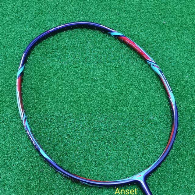 Racket Li Ning Aeronaut 9000 - Red / Dark Blue FREE String + Grip + Bag ...