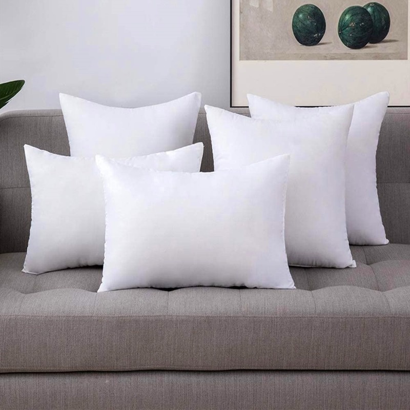 40cm/45cm/50cm/30*50cm Pillow Insert Decorative Euro Square Throw Pillow Inserts for Couch Sofa Bed