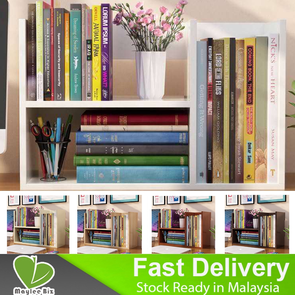  Book Shelf  Student Bookcase Bookshelf  Portable Office 