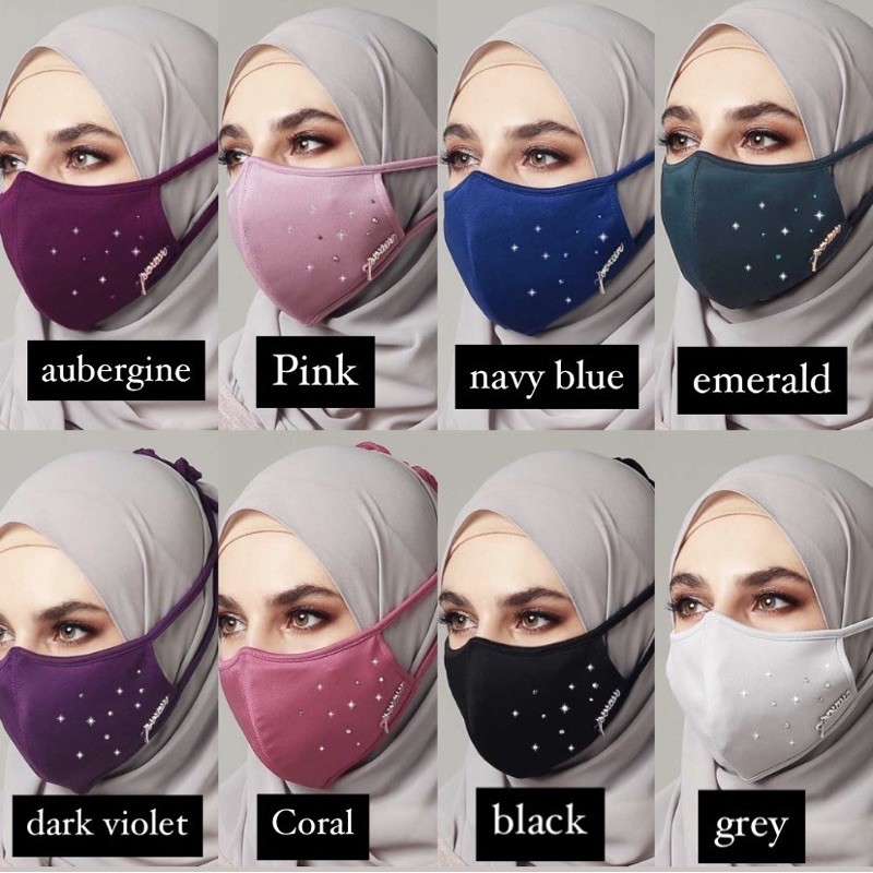 Original Swarovski Crystal Jovian mask Shopee Malaysia