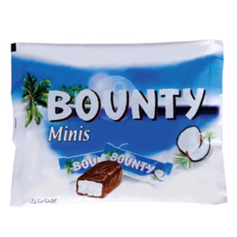 Bounty Minis Coconut Chocolate 13pcs 403gm Made in Netherlands Shopee
