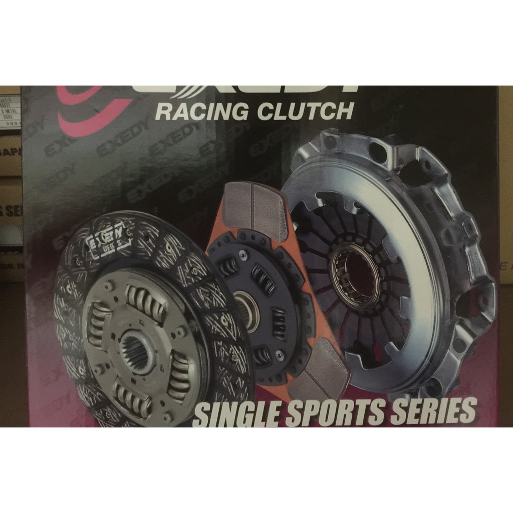 Exedy Racing Clutch set - Hyper Single with Flywheel  cover for Mitsubishi  Evo 7~9 (MH01SD1) | Shopee Malaysia