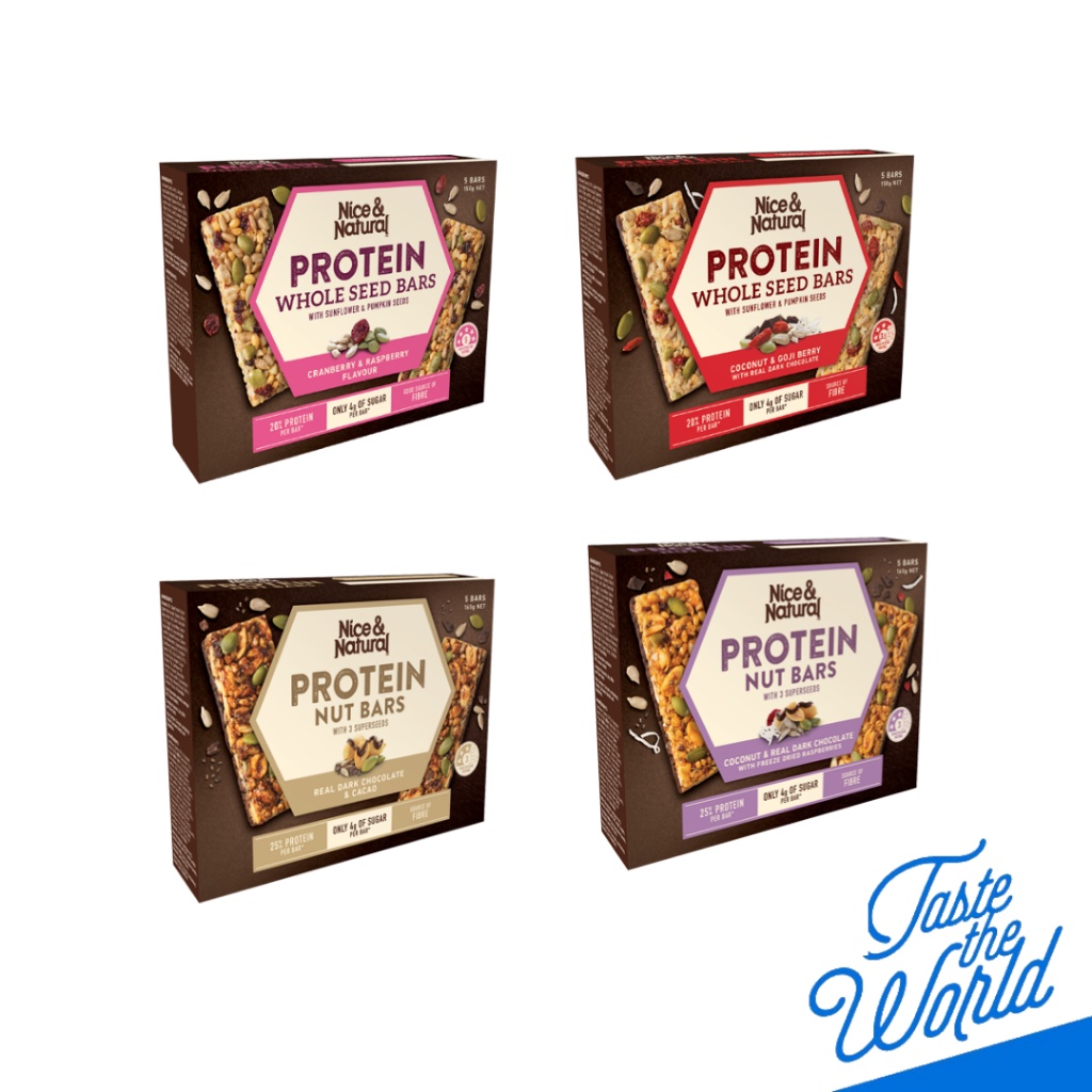 Nice & Natural Protein Bar (150g / 165g) Shopee Malaysia