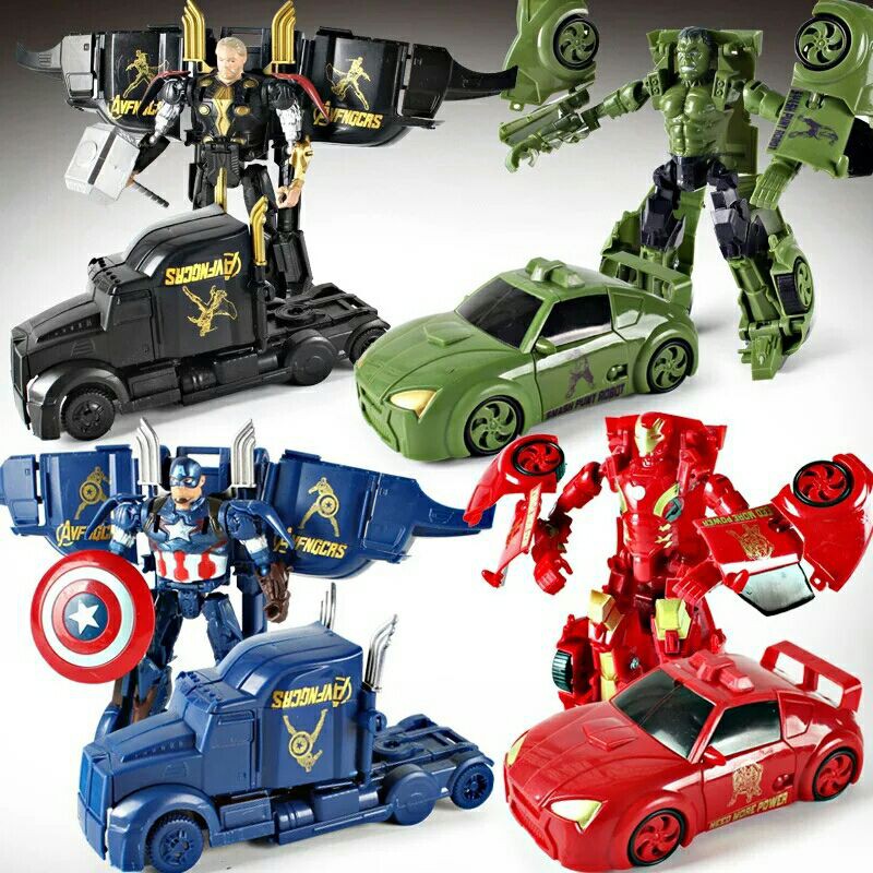 hulk robot car