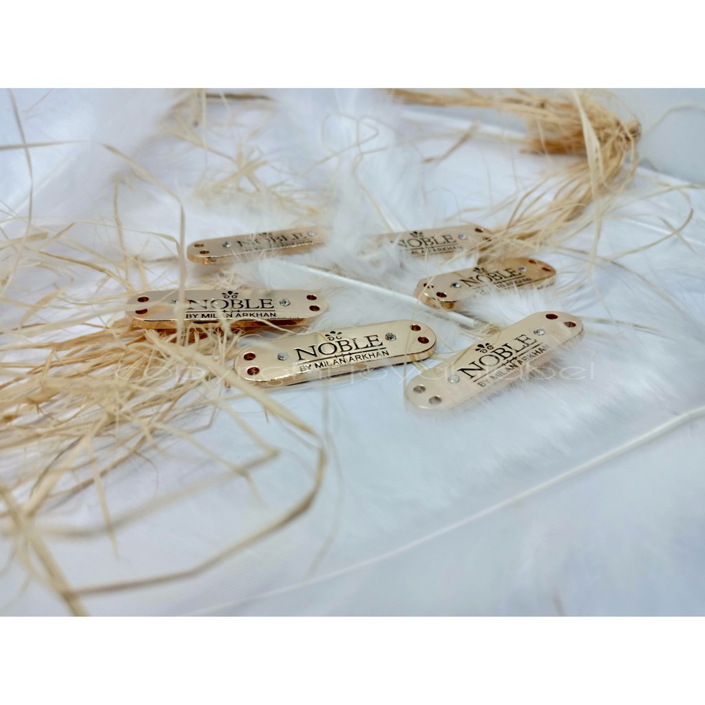 Pre Order Metal Tag Custom Label Tudung Shopee Malaysia