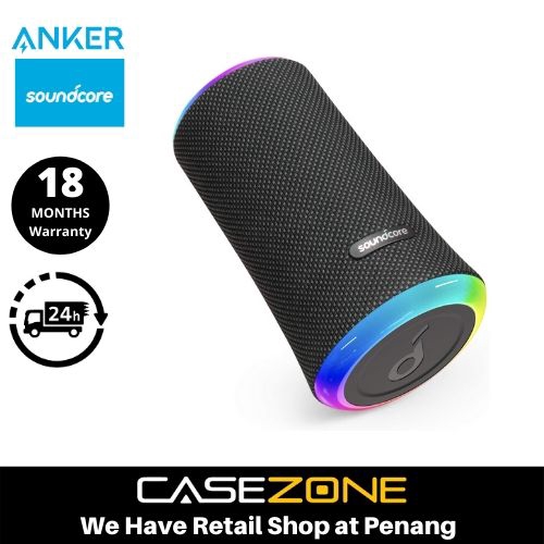 Anker Soundcore Flare 2 Bluetooth Speaker With Ipx7 Waterproof Eq Adjustment And 12 Hour Playtime Shopee Malaysia