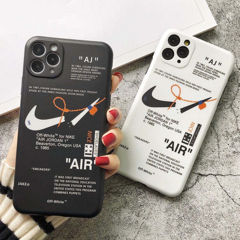 off white nike iphone case