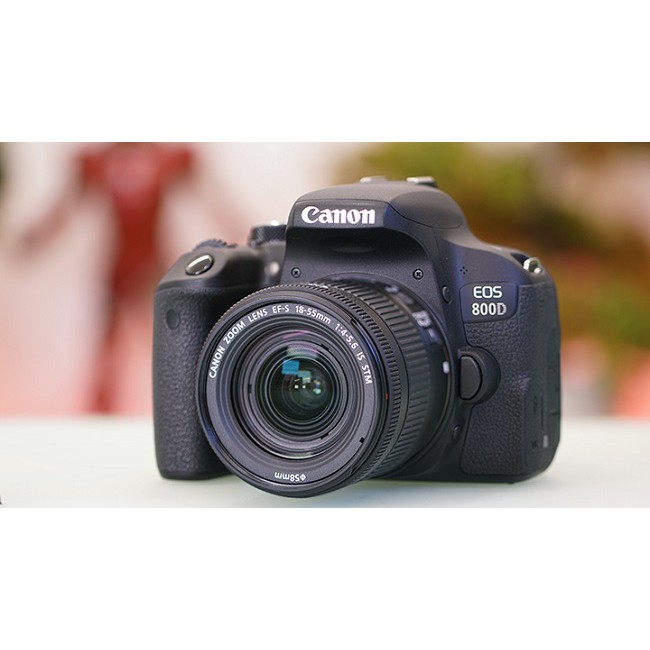 Canon 800D + 18-55mm is STM Camera - 24.2MP - Wifi - Full HD Recording 60FPS - 98% New