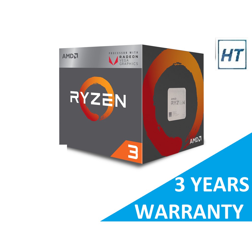 Amd Ryzen 3 2200G With Radeon Vega 8 Shopee Malaysia