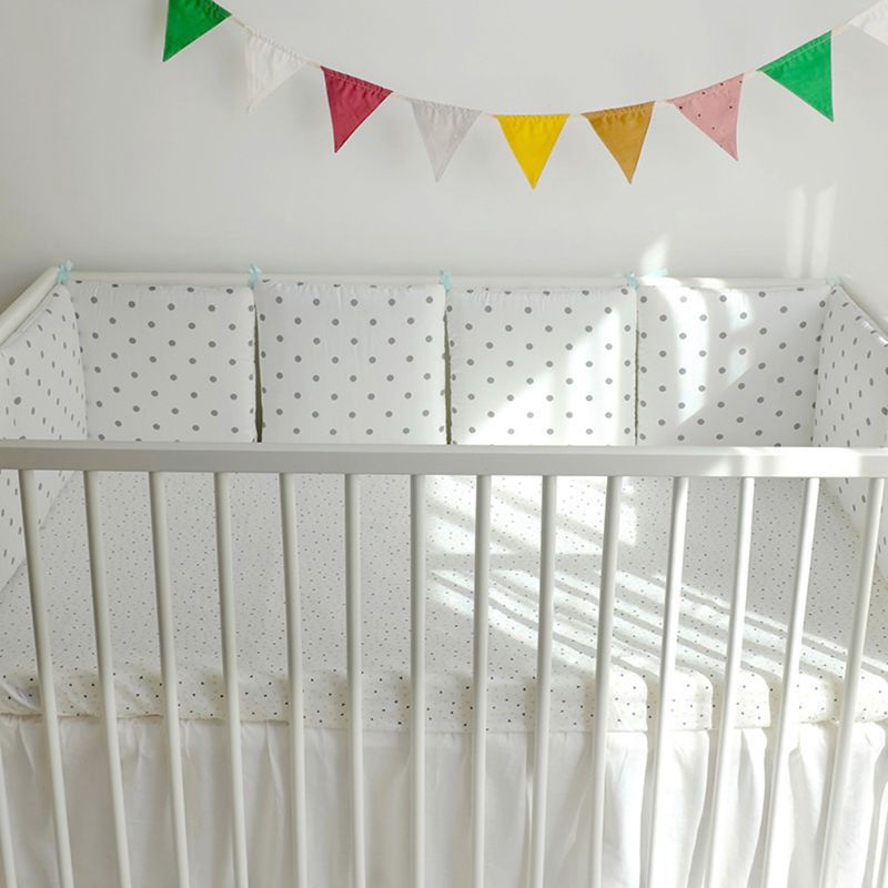 cotton crib bumper