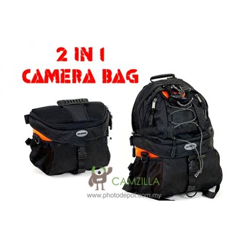 convertible camera bag