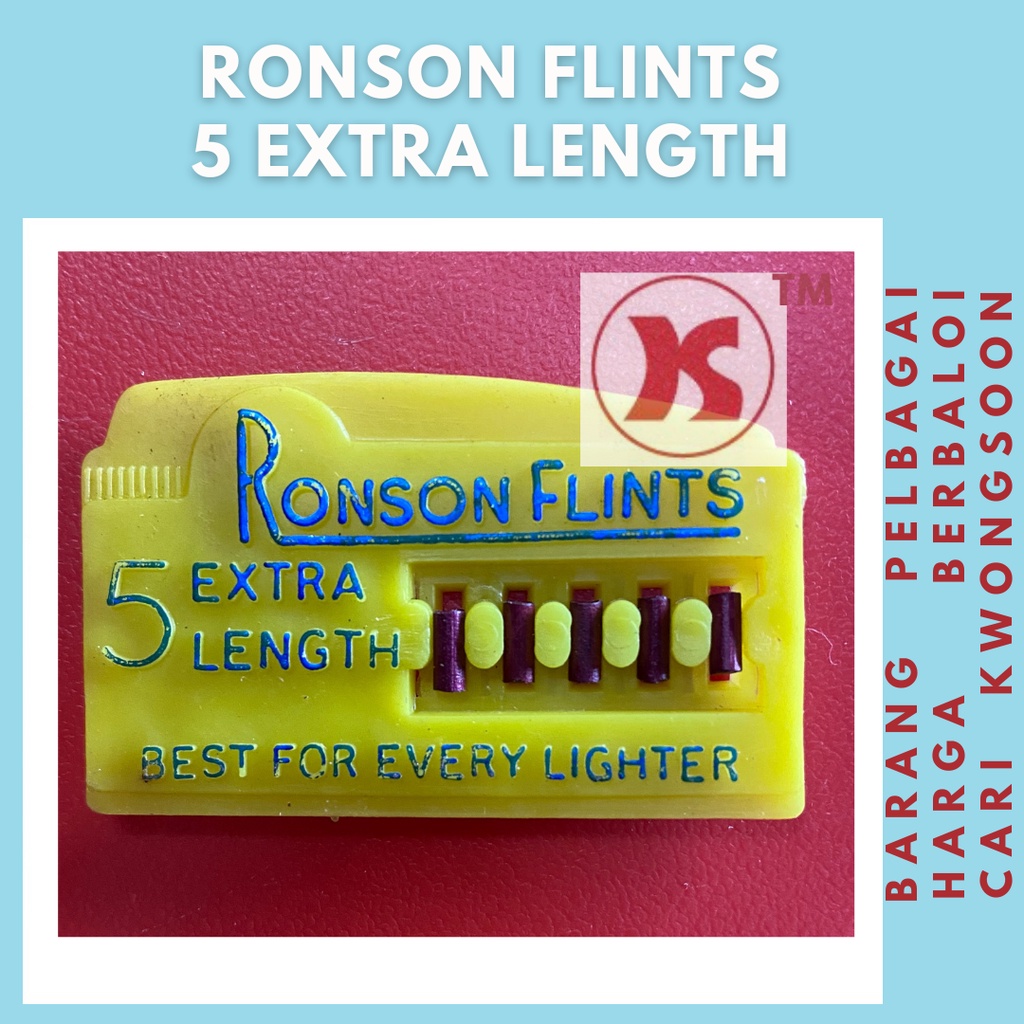 RONSON Flints (For Lighter) | Shopee Malaysia