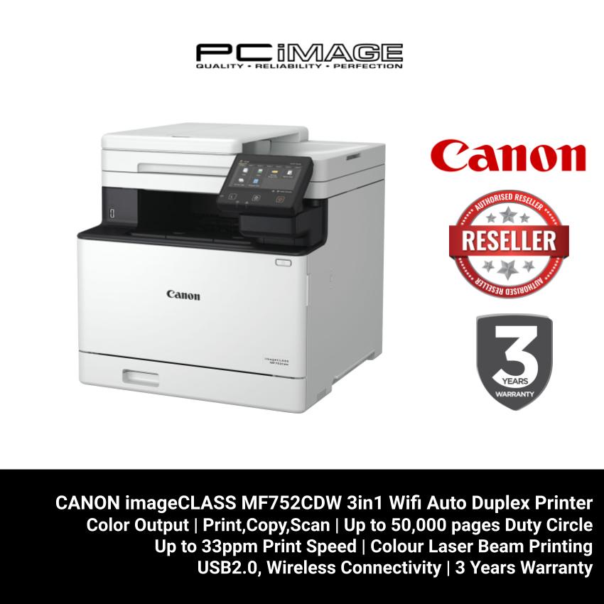 CANON imageCLASS MF752CDW 3in1 Wifi Auto Duplex Printer Shopee Malaysia