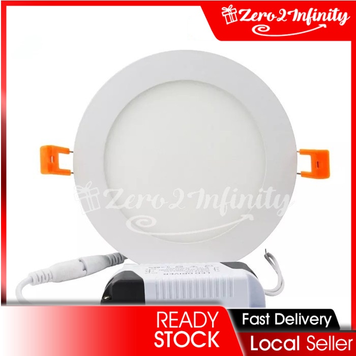 【Z2I】LED Downlight Ultra Thin Round shape 6w 12w 18w Cool white / Warm White / Warm Downlight