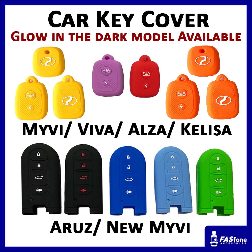 (ReadyStocks) PERODUA KEY COVER Myvi New Myvi Aruz Bezza 