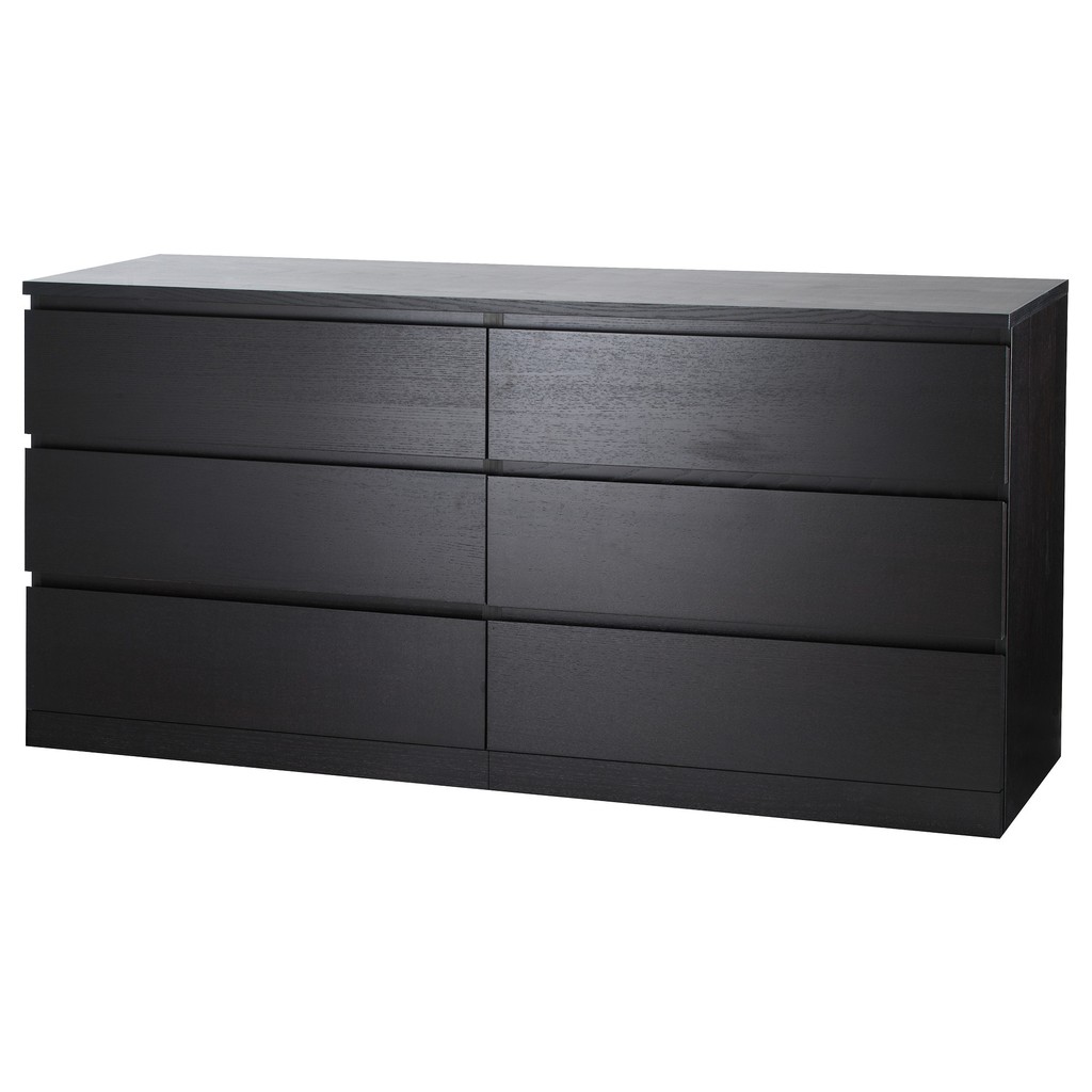 Ikea Malm Chest Of 6 Drawers 160 X 78 Cm Shopee Malaysia