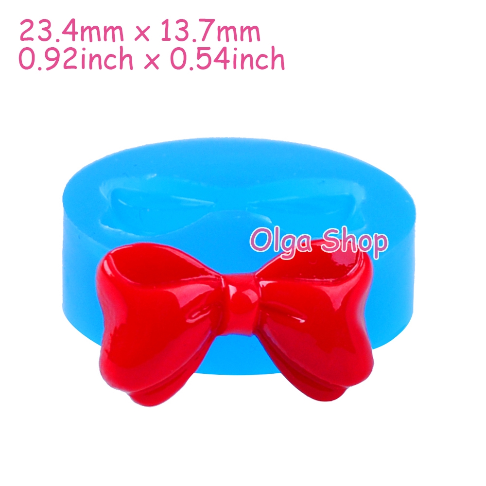 Fyl519 23 4mm Ribbon Flexible Silicone Mold Bow Mold Sugarcraft