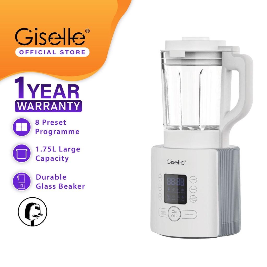 Giselle Soup, Milkshake, Vegetable & Fruits Juice, Nut Milk and Paste Maker, Commercial Blender, Soya Maker KEA0351