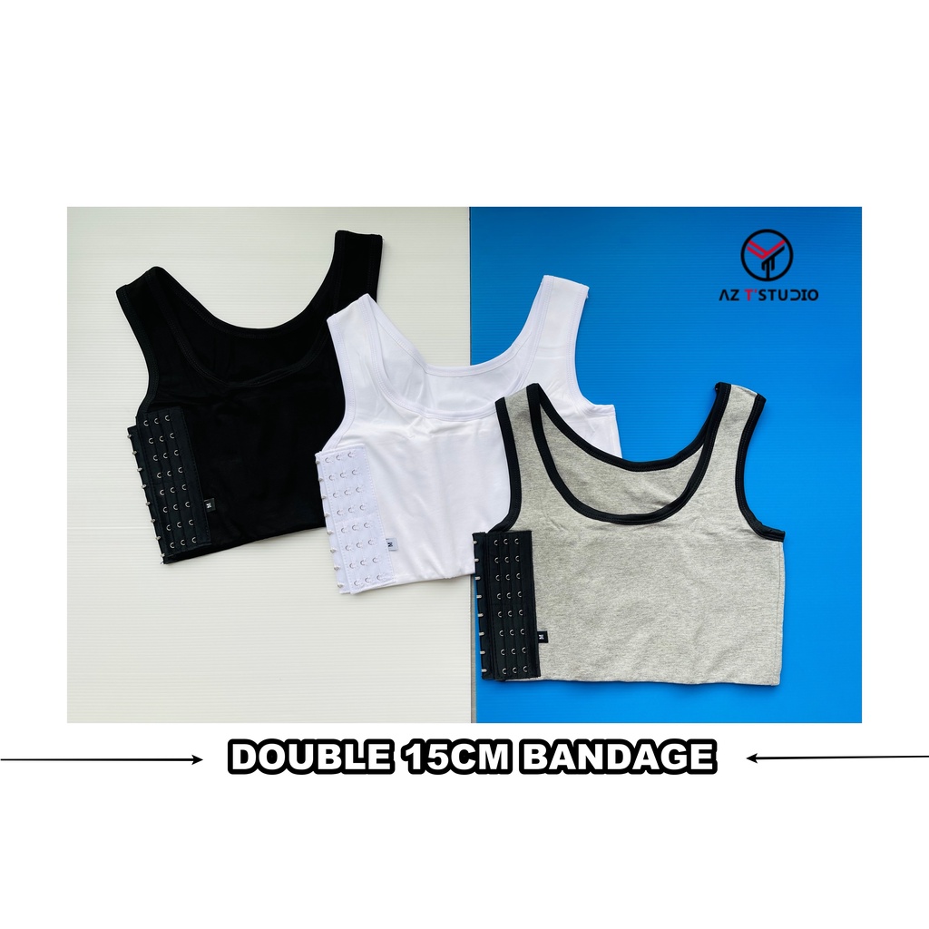 Tomboy Binder Double 15cm Badange / Extra tight binder / Chest binder
