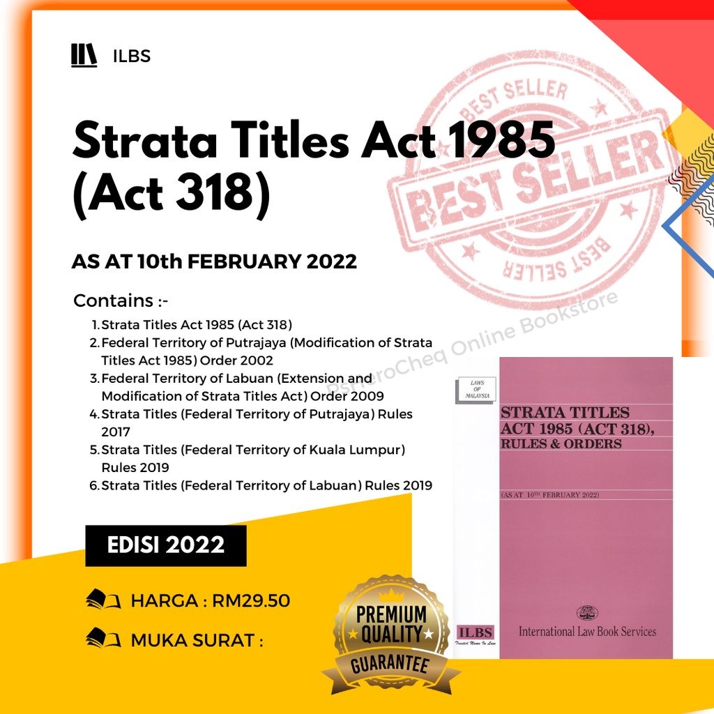 strata title act malaysia 2017