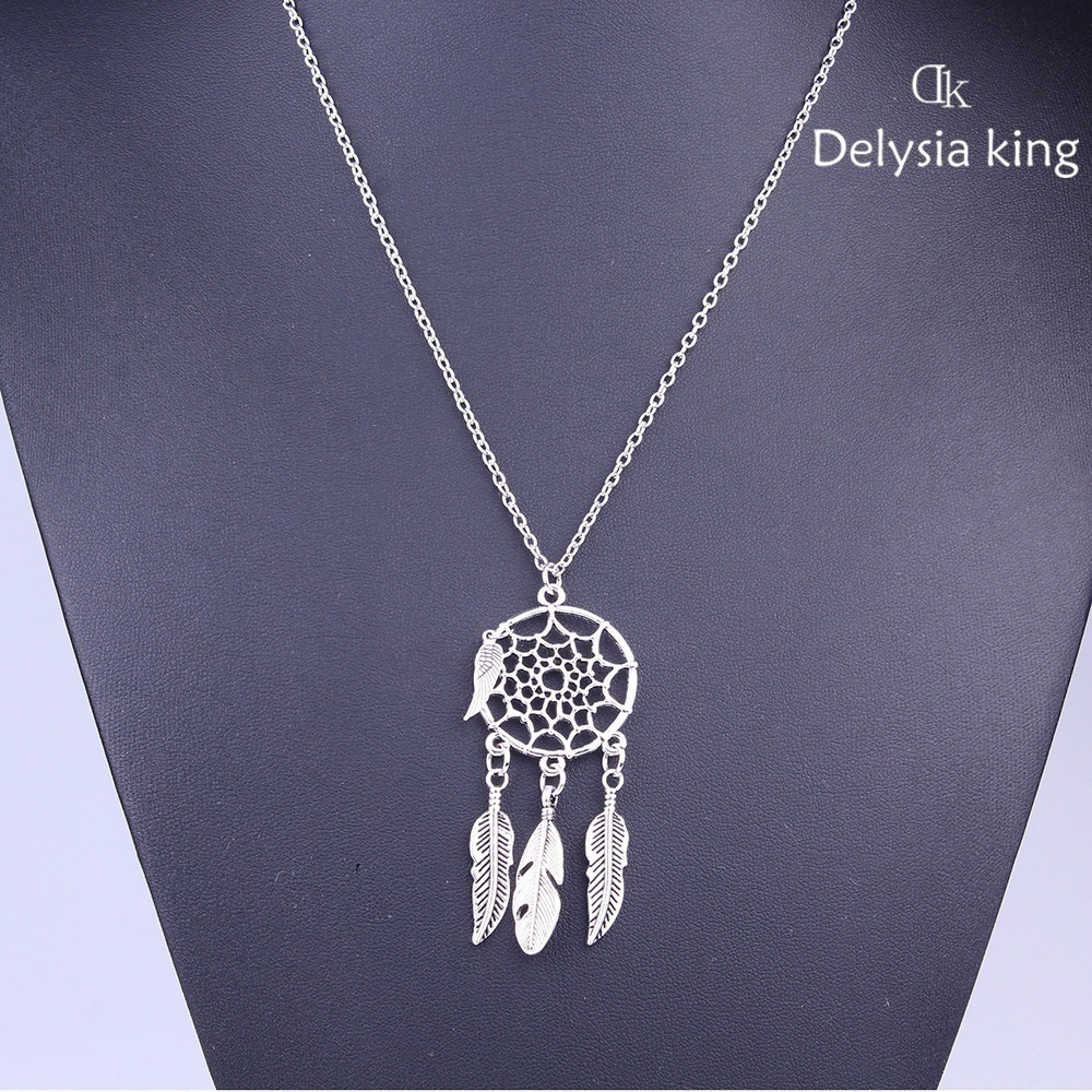 DELYSIA KING Dream Catcher Pendant Necklace