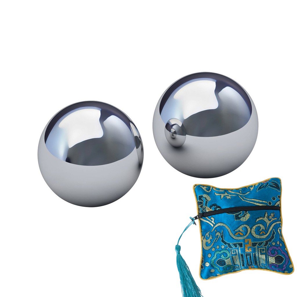 Baoding Iron Balls with Chiming Traditional Solid Stainless Steel ...