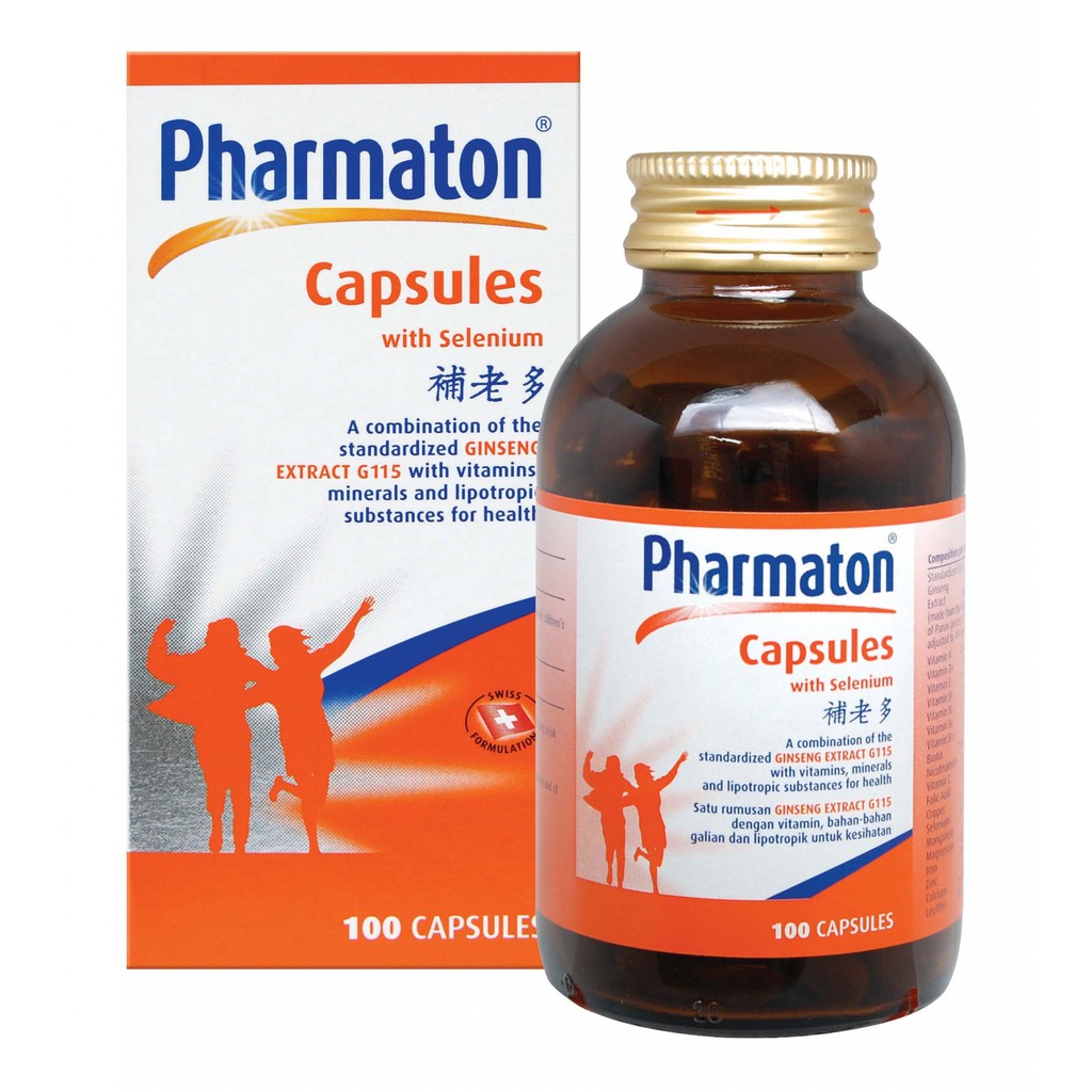 Pharmaton Capsules 100's (Exp Date 01/2021) Shopee Malaysia
