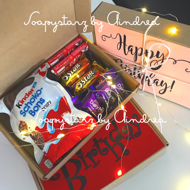 Surprise Box, Chocolate Box, Birthday, Anniversary Gifts