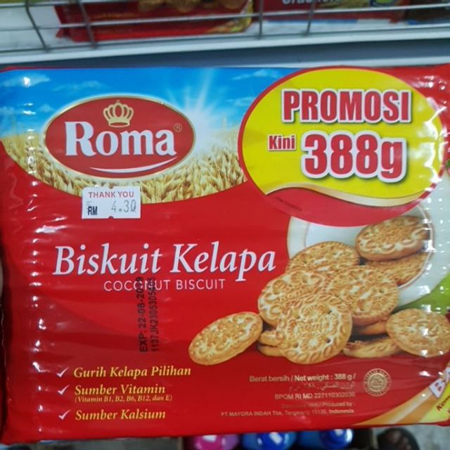 Roma Biskut Kelapa Murah Dan Berkualiti Shopee Malaysia