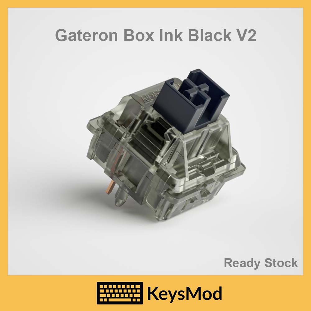 Gateron Box Ink Black V2 (New Version) Shopee Malaysia