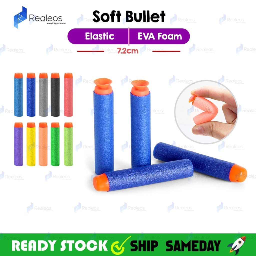 10 x 7.2cm Fluorescent Refill Bullet Xshot UK Seller Darts for Nerf Buzzbee 