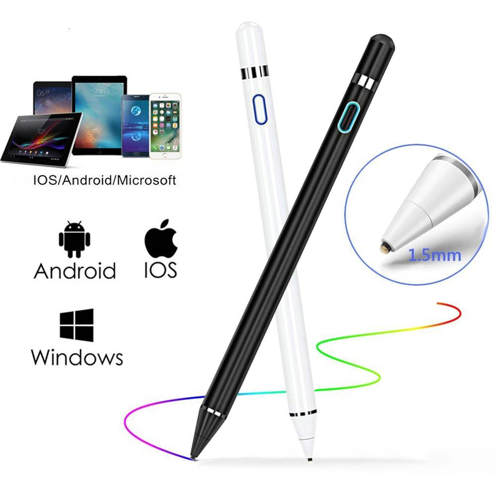 Universal Active Stylus Screen Pen Drawing Tablet Mobile Smart Capacitive Digital Pencil For Android