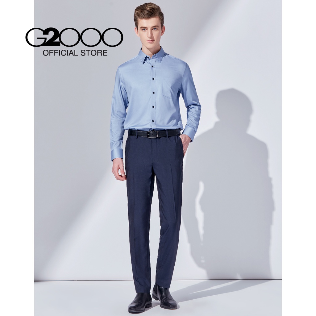 G2000 Men Formal Pants Slim Fit 11151000 | Shopee Malaysia