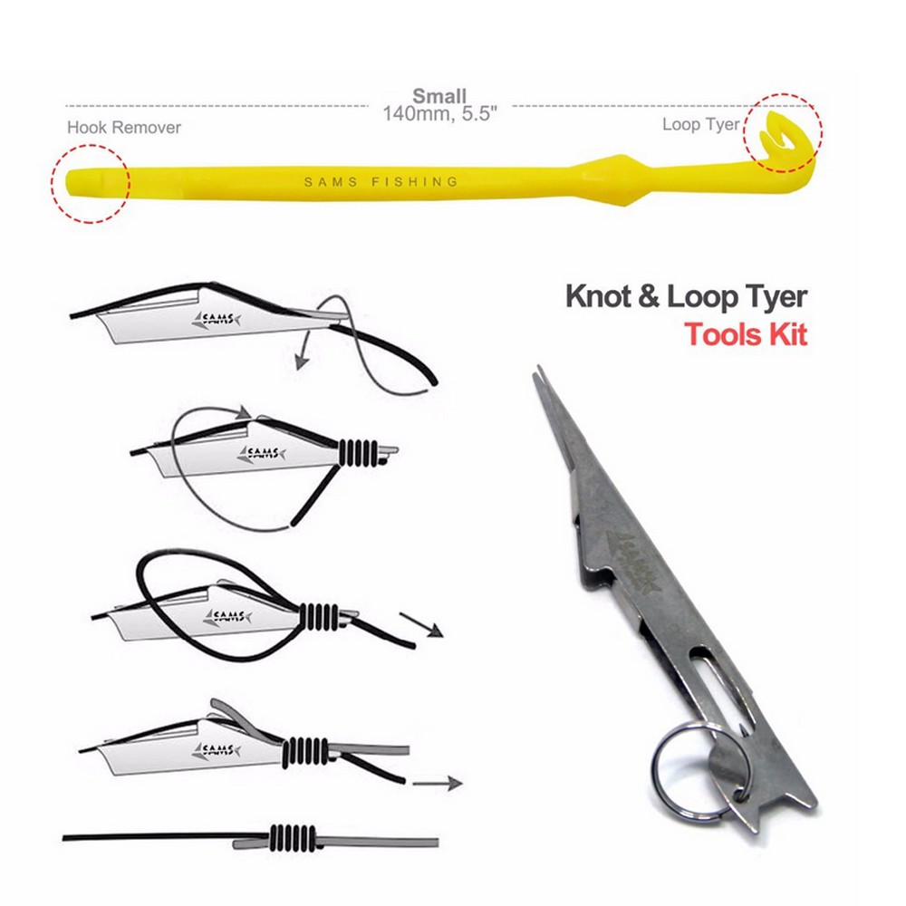 Cheap Quick Knot Tool Fishing Nipper Fly Line Cutter Clippers Tie Fast Nail Knot  Tying Tool Retractor Snip