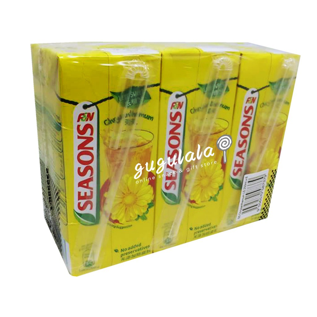 F N Season Chrysanthimum Tea Teh Bunga Kekwa 250ml X 6 S