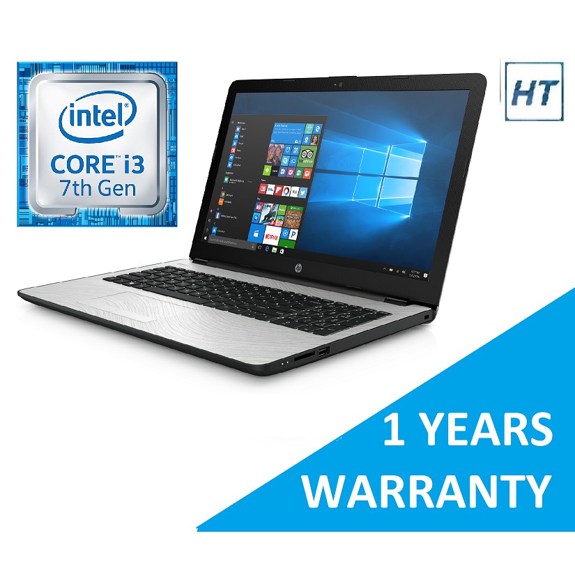 HP 15 Laptop 15.6", Intel Core i3, 4GB SDRAM, 1TB HDD, Natural Silver