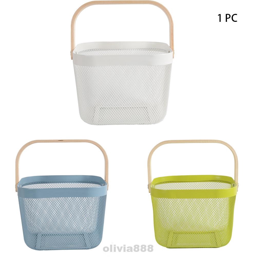 Wire Mesh Large Capacity Space Saving Metal Universal Decorative