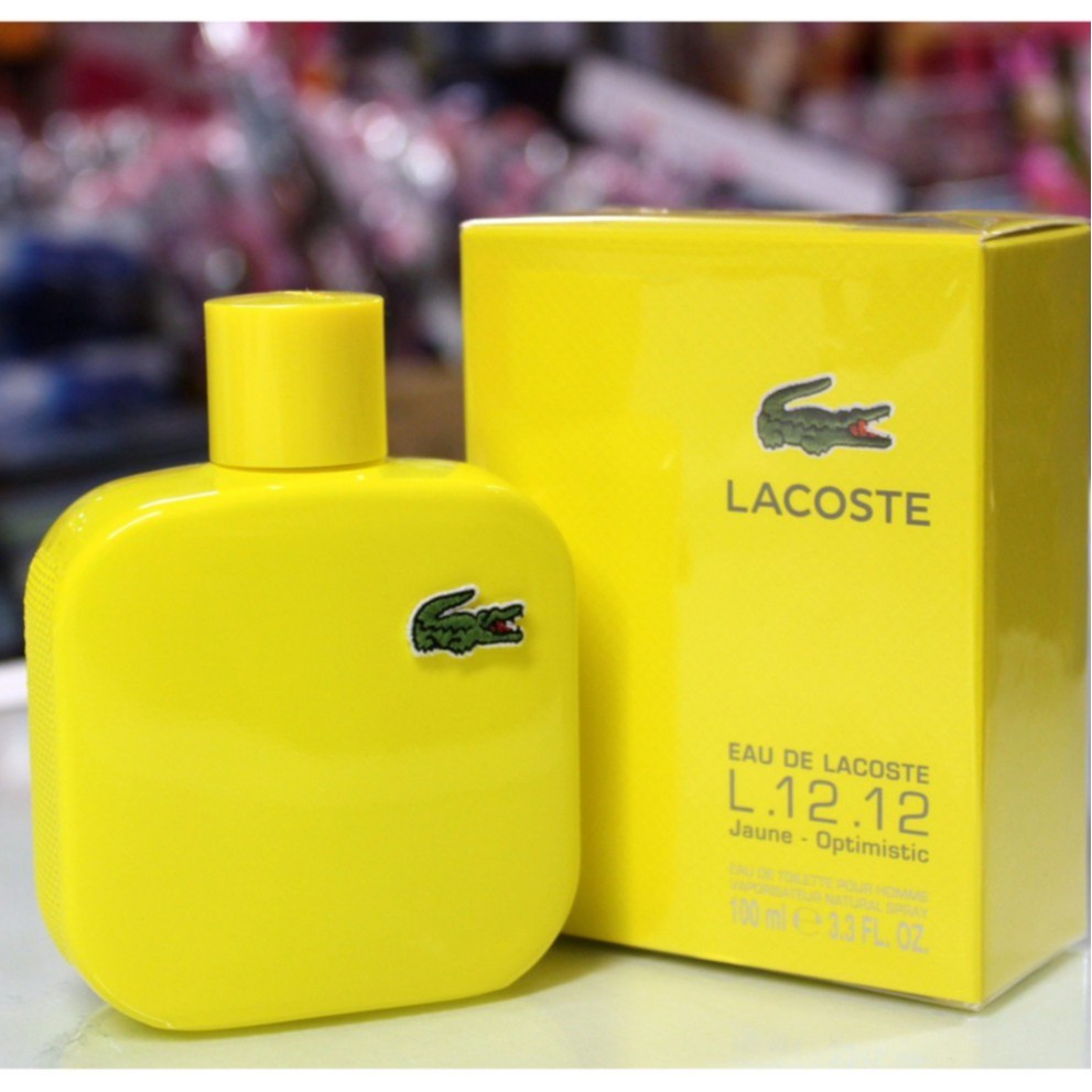 lacoste 12.12 yellow