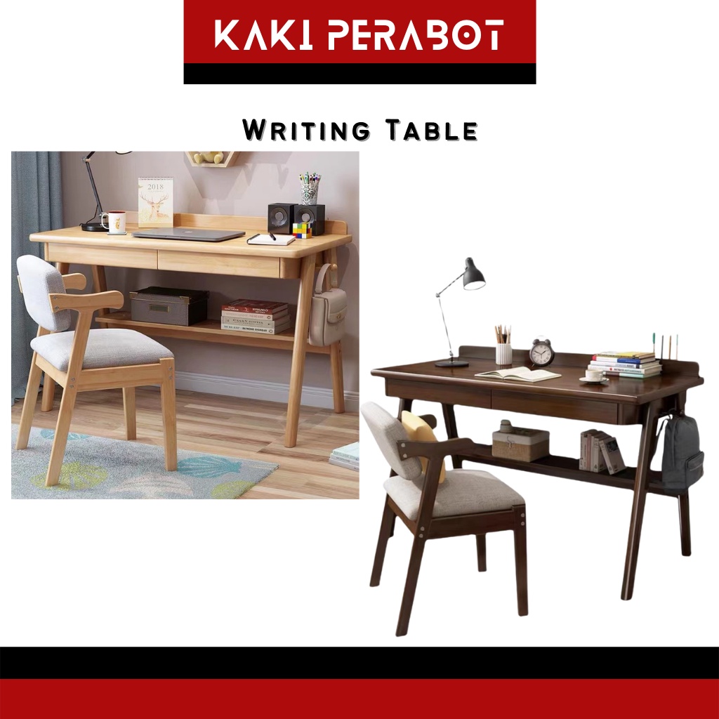 KP Writing Desk Study Desk With Drawer Study Table Office Table Laptop
