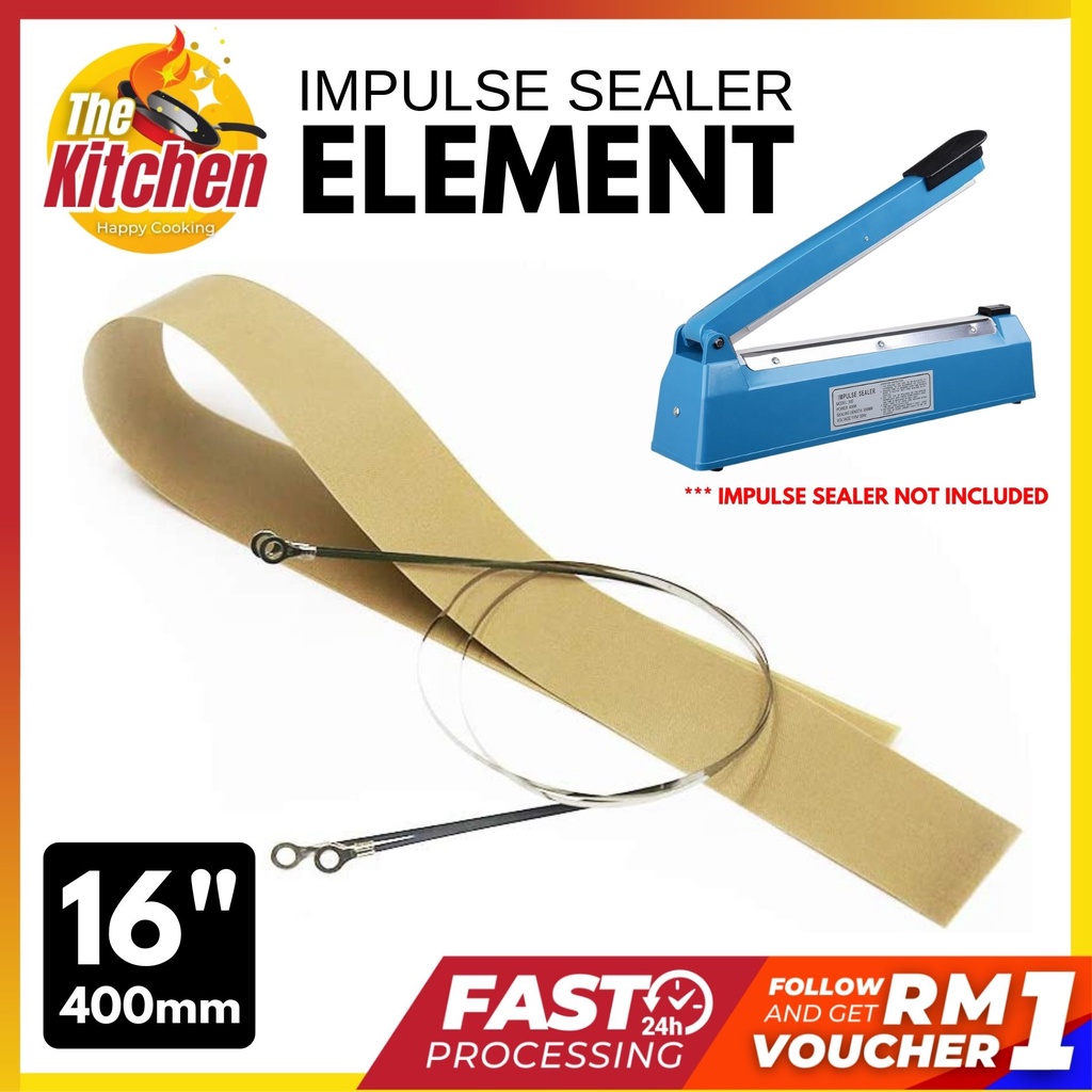 Impulse Sealer ELEMENT Replacement Element Heat Wire Impulse Sealer