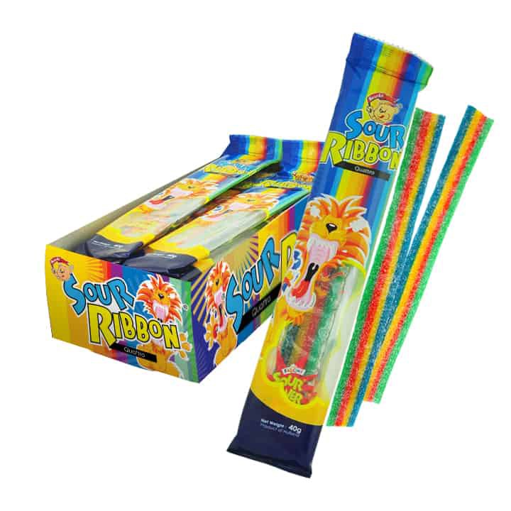 BEARDY SOUR RIBBON 40G (12PCS) | Shopee Malaysia