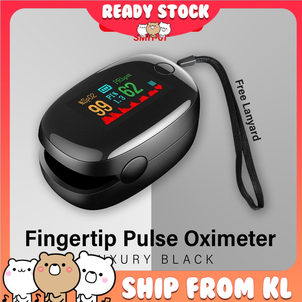Malaysia Ready Stock Original Finger Oximeter SMH01 Fingertip Pulse