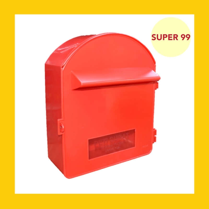 PVC Post Letter Box / Plastic Mail Box / Peti Surat Plastik / Mailbox