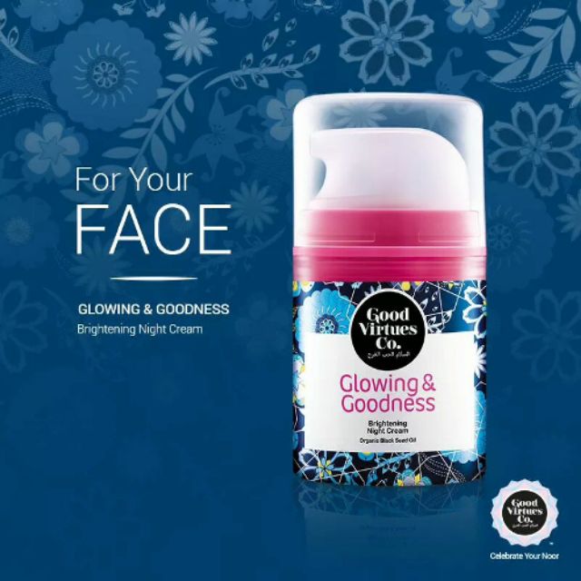 good virtues co brightening night cream