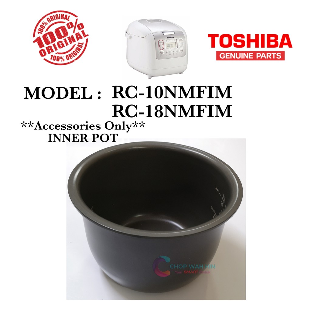 Toshiba Rice Cooker Inner Pot Mm Forged Thick Pot Rc Nmfim Rc