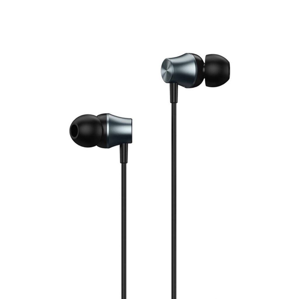 Remax RM-202 Headset Wired 1.2 Meter Semi-in-ear Earphones HD Quality Music Audio Headphones 3.5mm Jack
