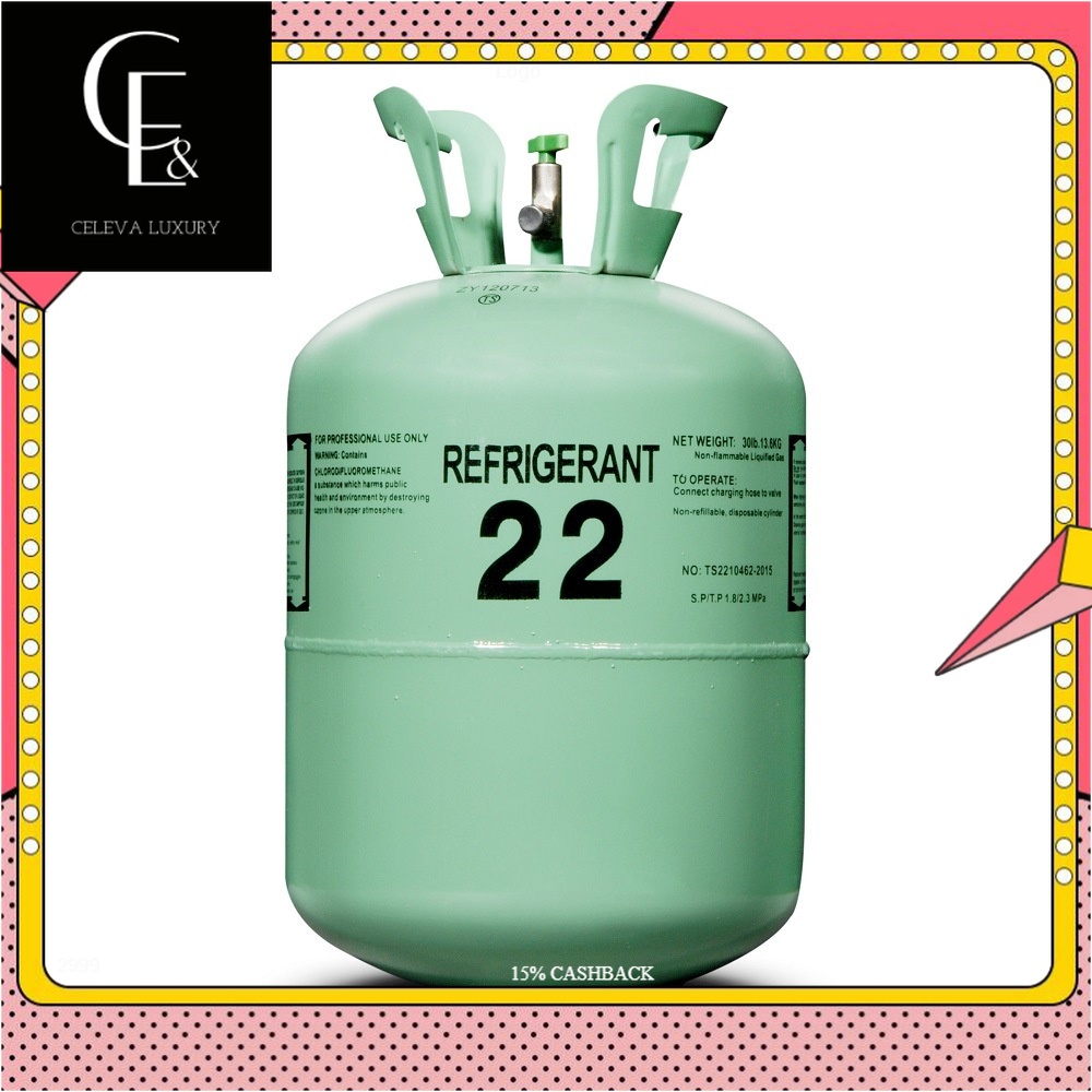 (Pemborong Harga Murah Murah !! ) Viral Tabung Tong Gas Aircond Gas Tong Kosong Tabung Viral